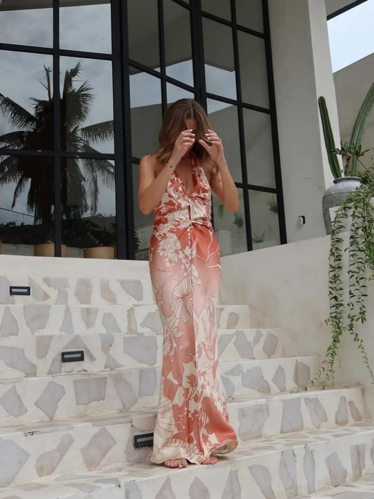 Como Twist Maxi Dress