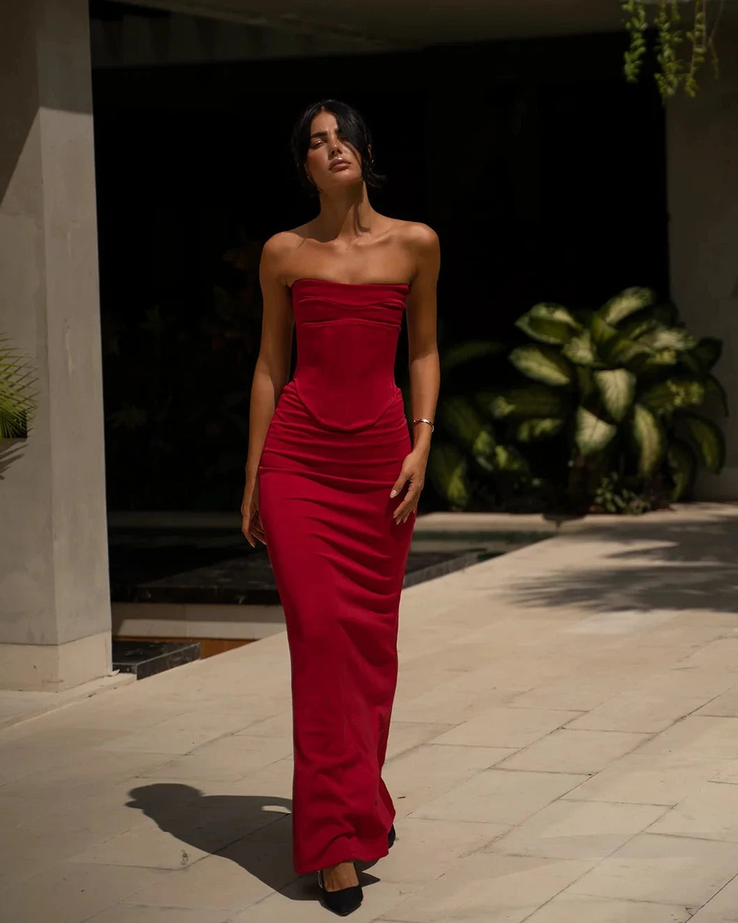 Louie Gown in Wine