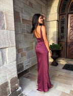 Atlein Gown - Plum