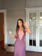 Rosa Gown - Plum
