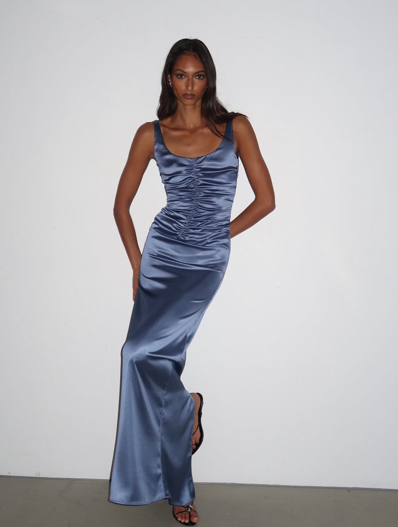 Atlein Gown - Vintage Blue