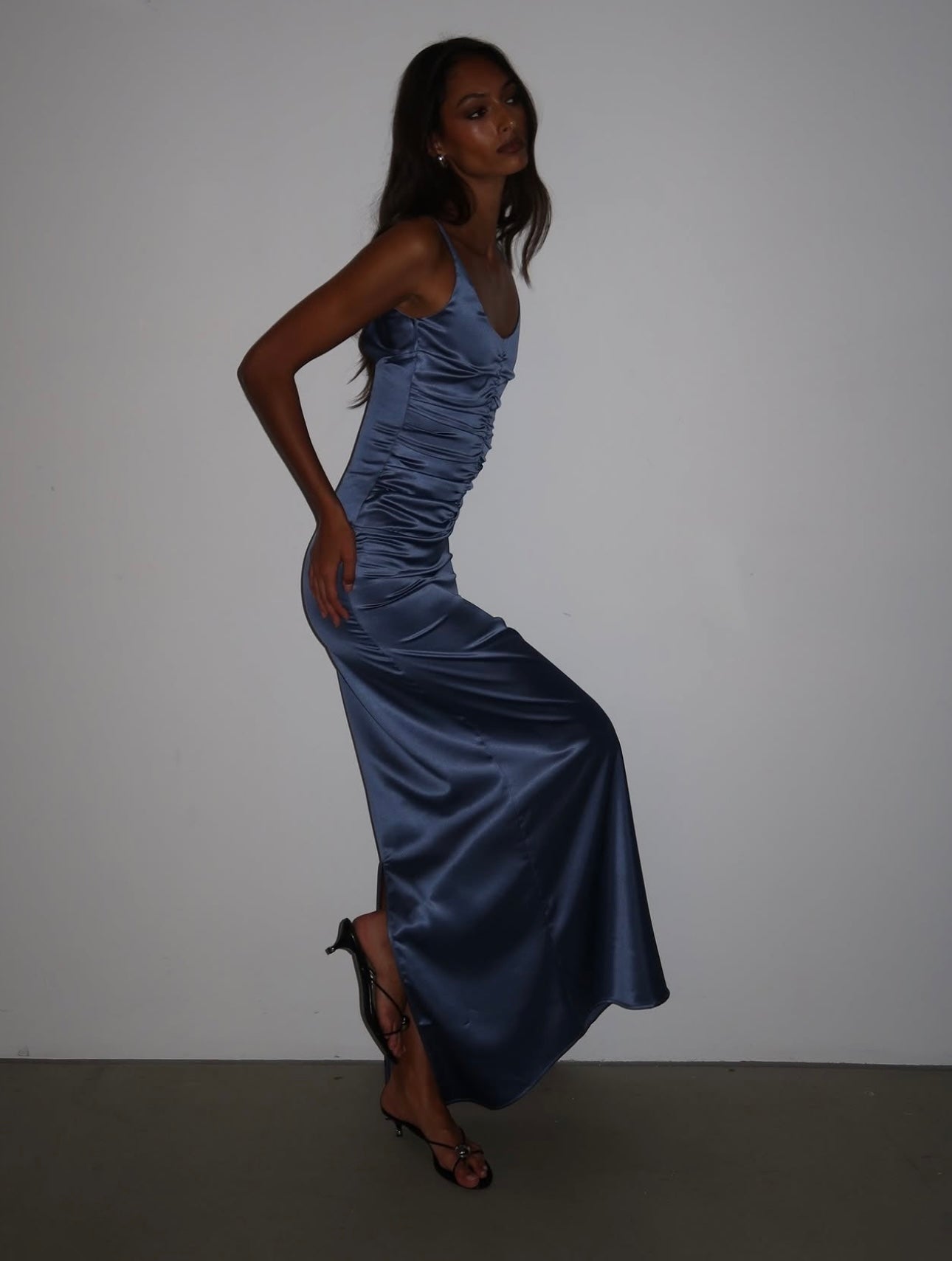 Atlein Gown - Vintage Blue