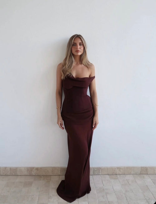 Cadence Gown - Espresso