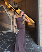 Sisal Dress in Brown