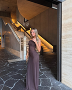 Sisal Dress in Brown