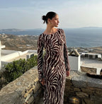 Gia Animal Print Dress
