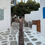 Gia Animal Print Dress