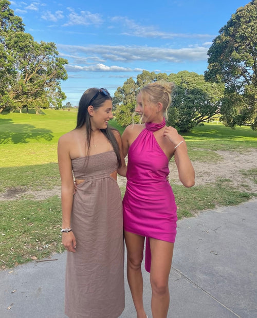 Aida Mini Halter Dress