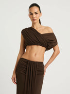 Celia Set - Chocolate Brown