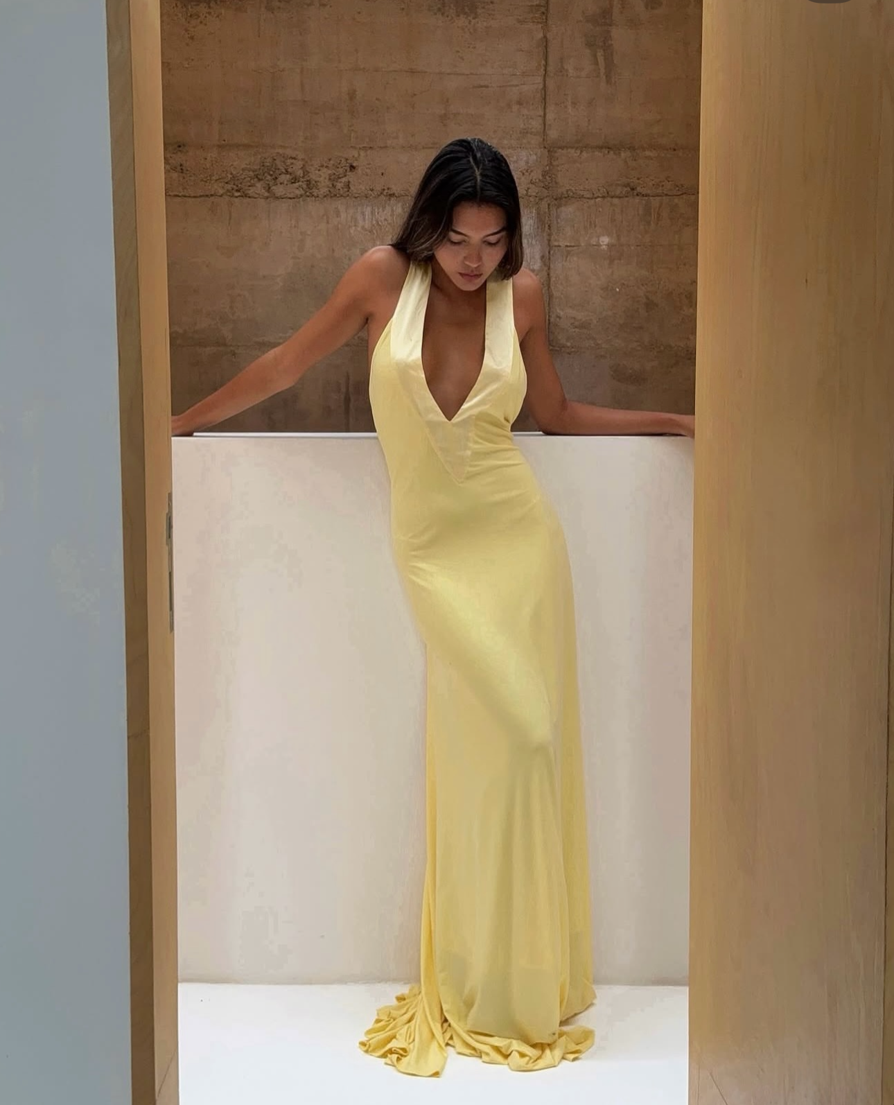 Rosa Gown - Lemon
