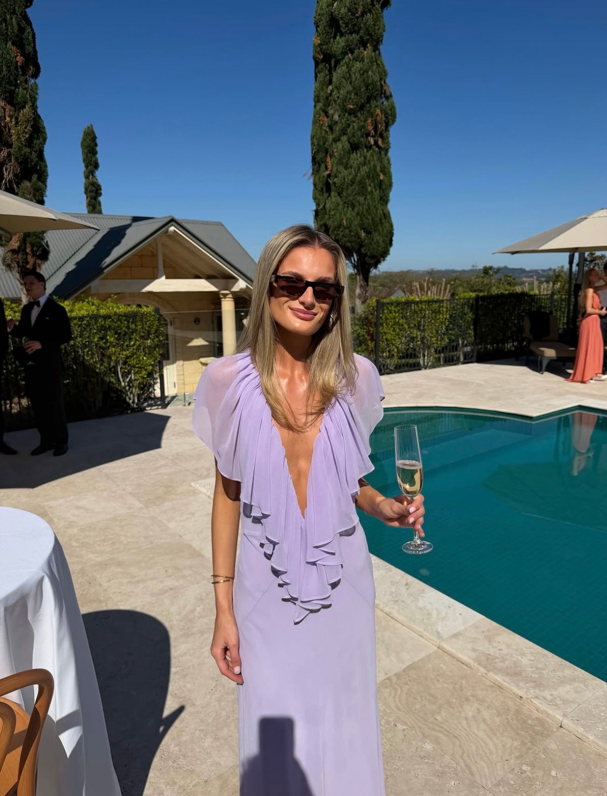 Clover Gown - Lavender