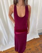 Serena Dress - Ruby