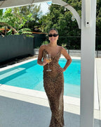 Valentina Dress in Leopard