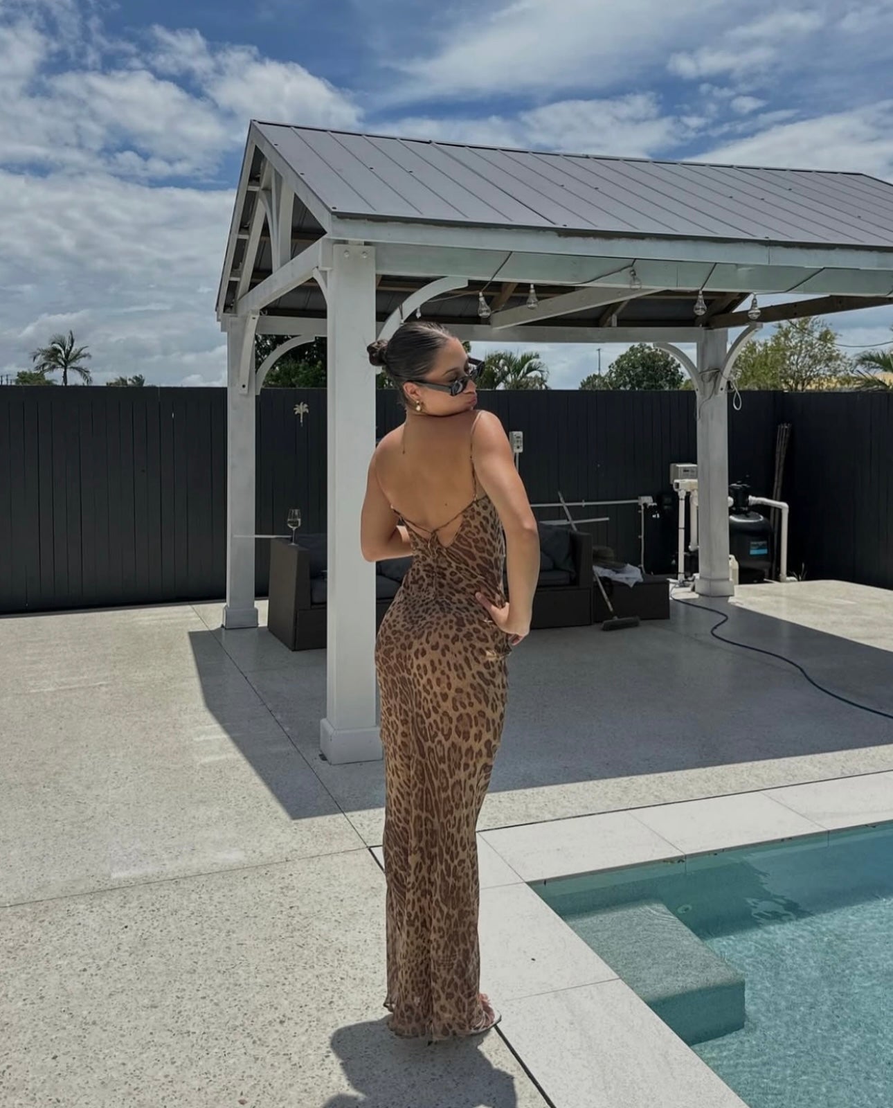Valentina Dress in Leopard