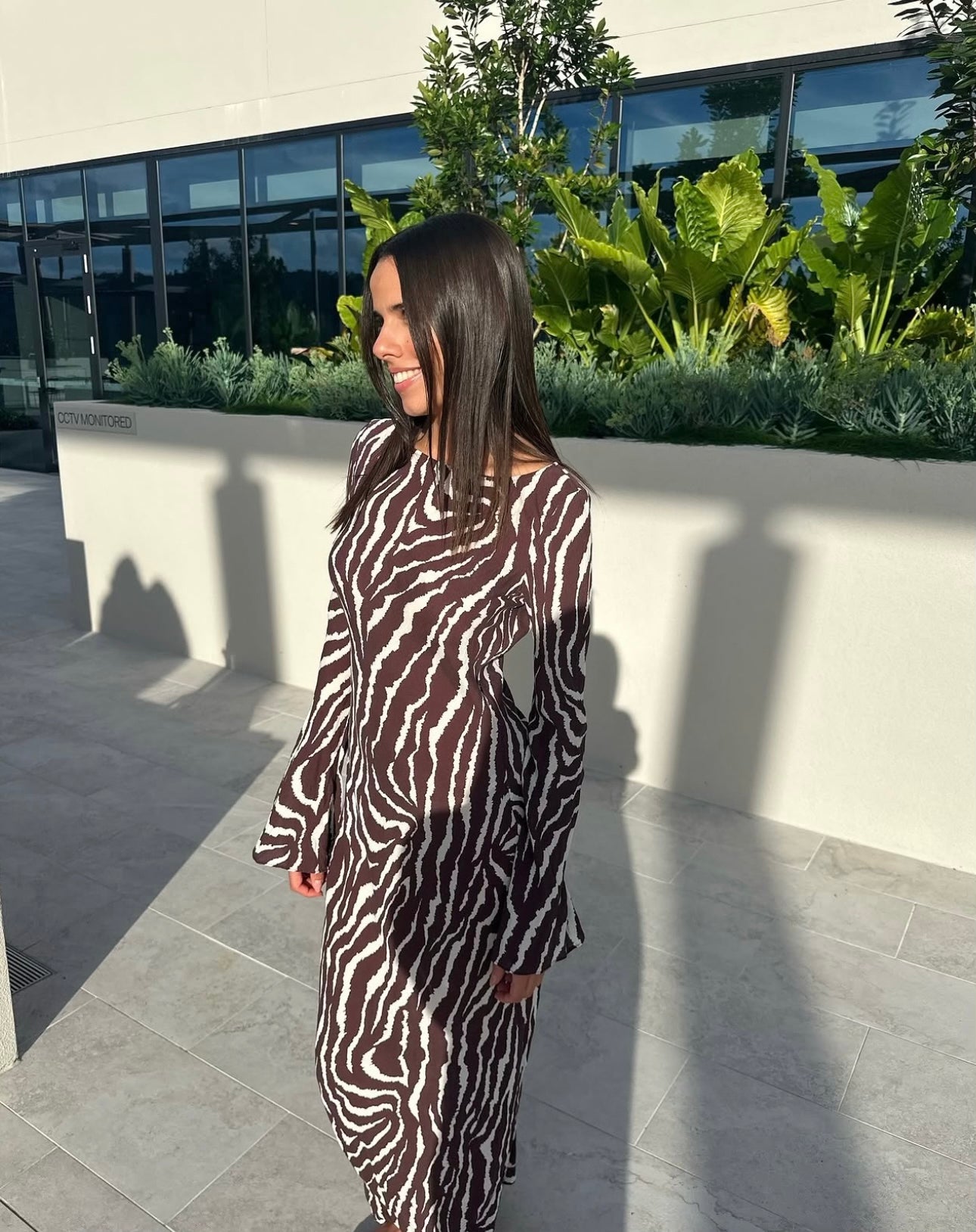 Gia Animal Print Dress