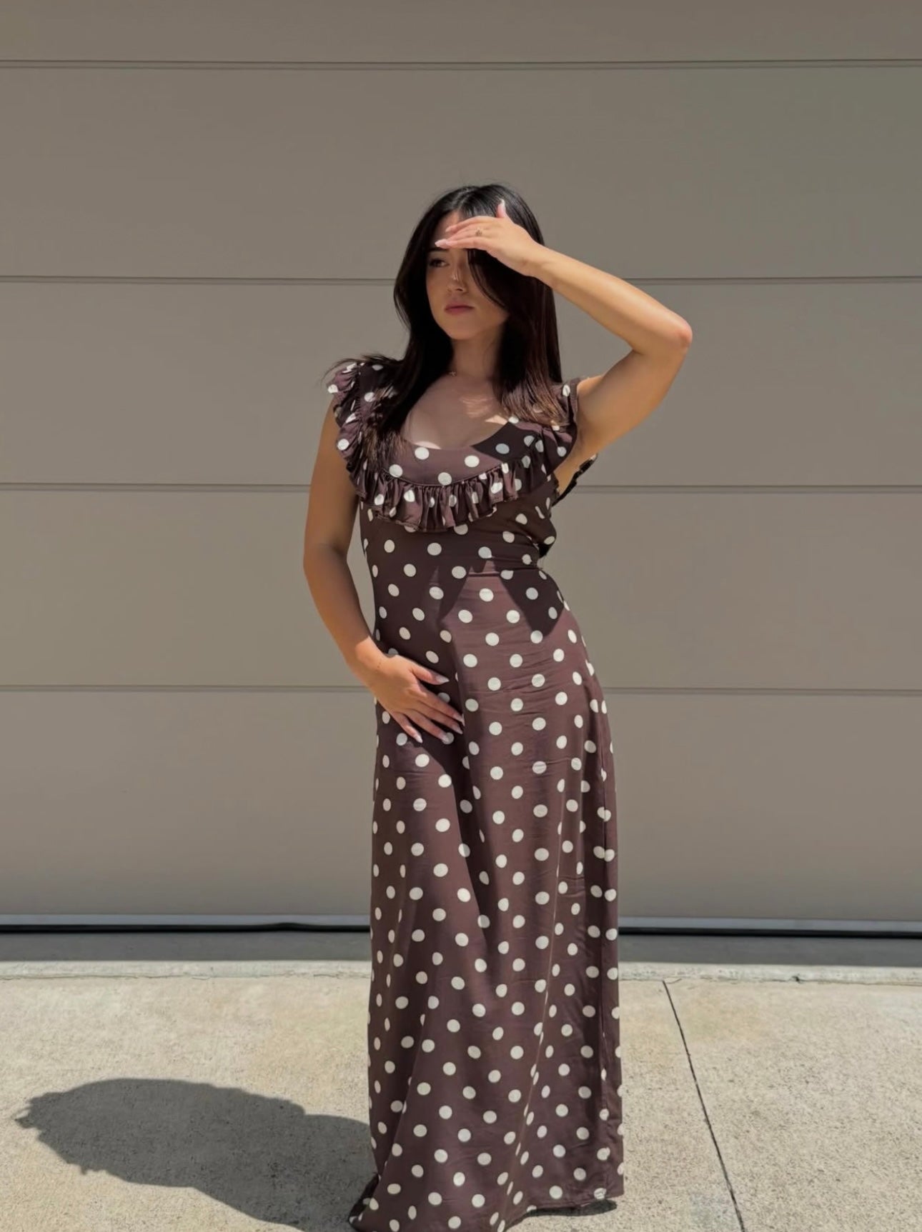 Polka Dot Maxi