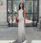 Gaia Dress in Grey