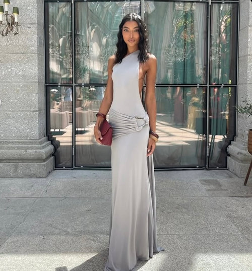 Gaia Dress in Grey