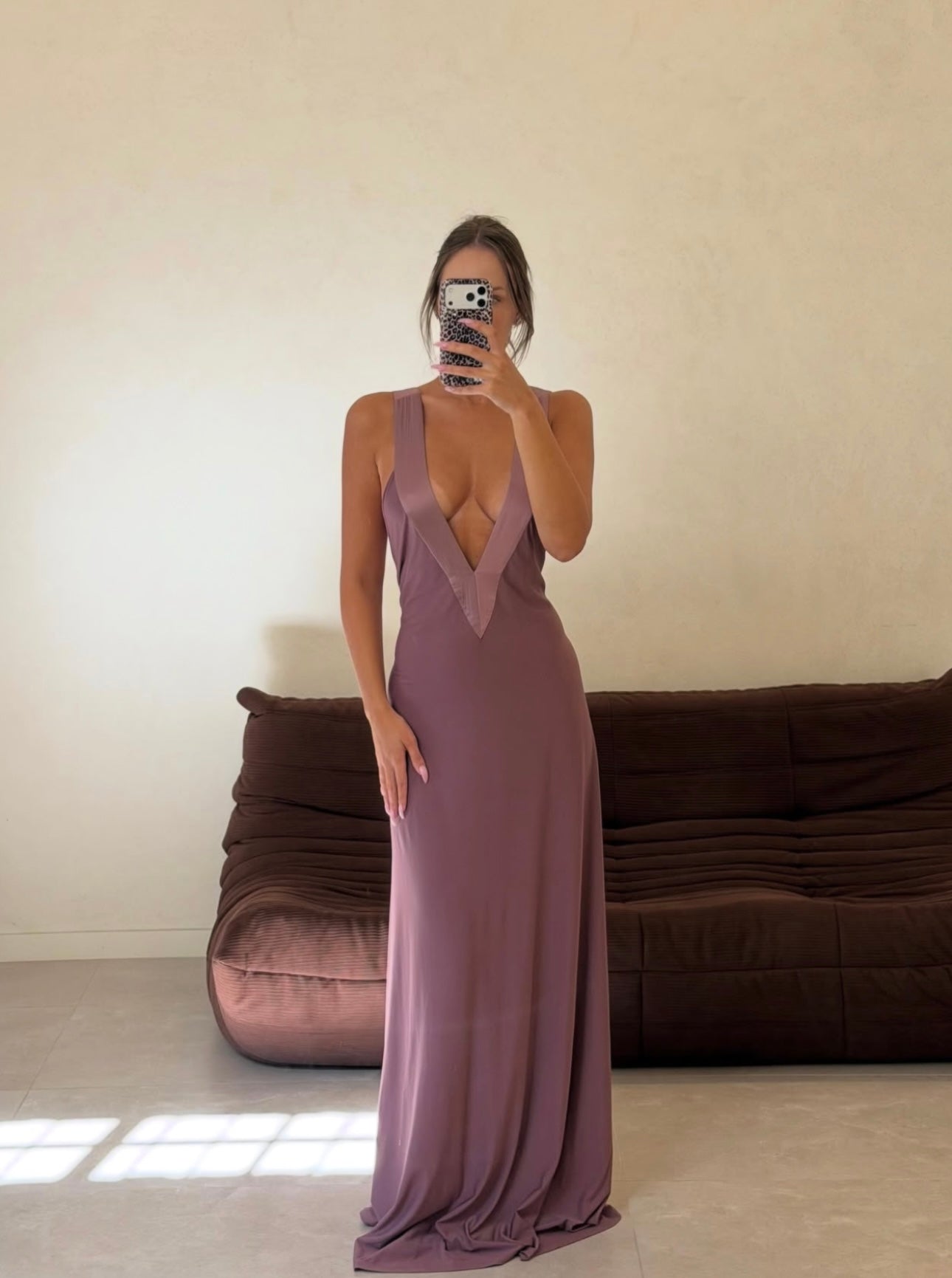 Rosa Gown - Plum