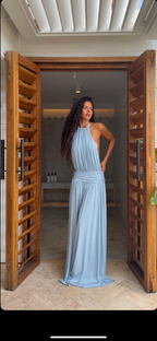 Santina Dress Sky