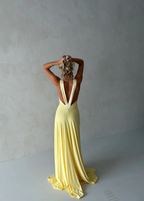 Rosa Gown - Lemon