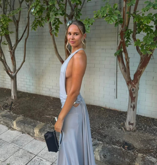 Gaia Dress in Grey