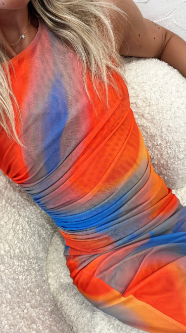 Watercolour Dress (Selling)