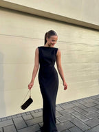 Verona Black Dress