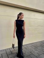 Verona Black Dress