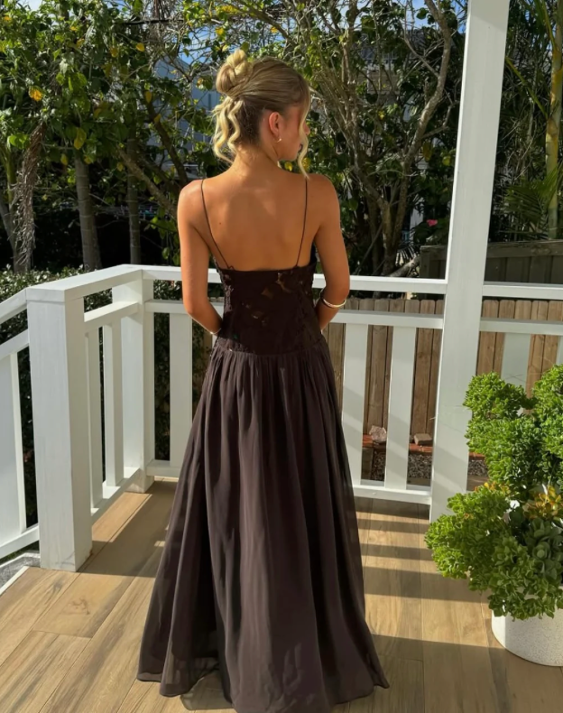 Stephanie Maxi - Brown