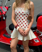 Margaux Mini Dress - Red