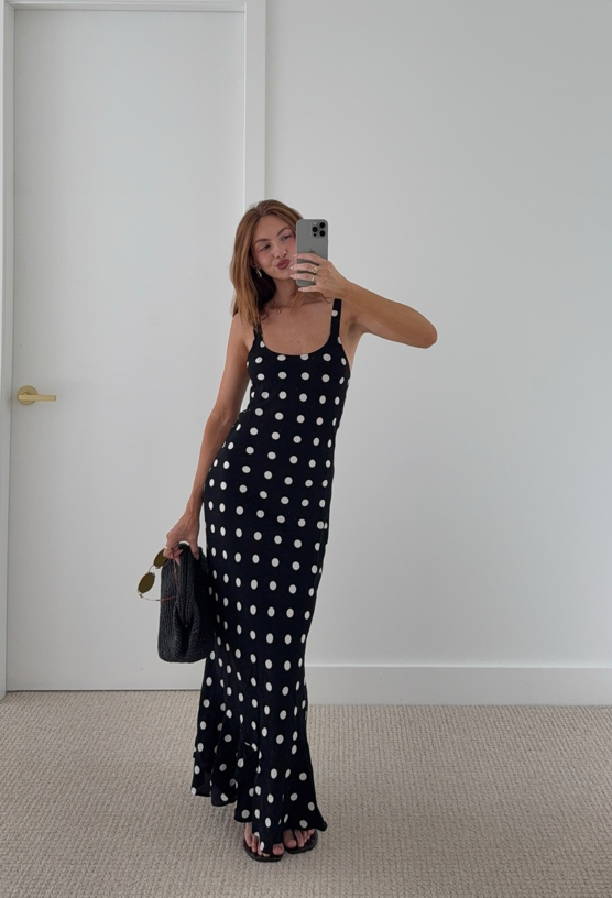 Gia Dress In Pepita