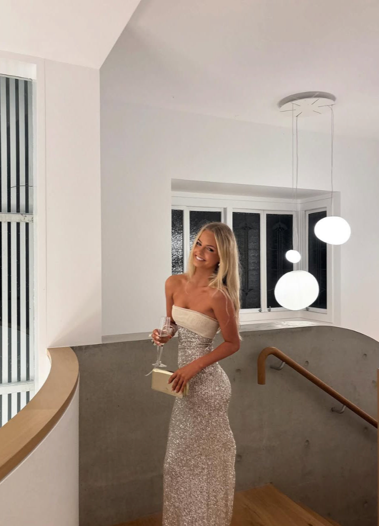 Elizabeth Dress - Diamond Silver