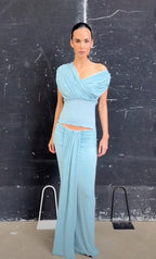 Celia Maxi Dress - Powder Blue