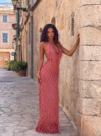 NOA GOWN - PEACH
