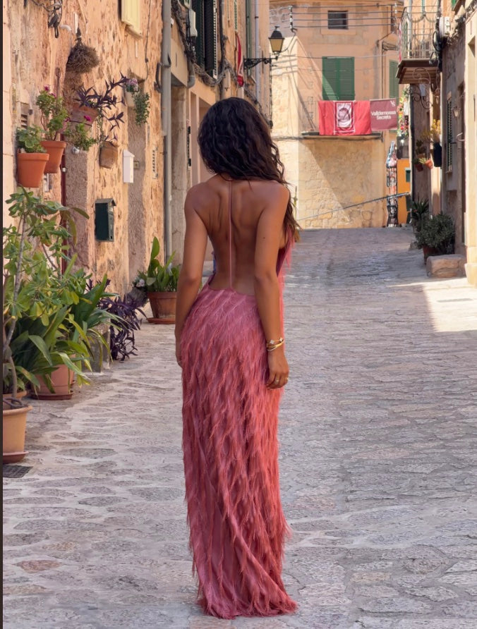 NOA GOWN - PEACH