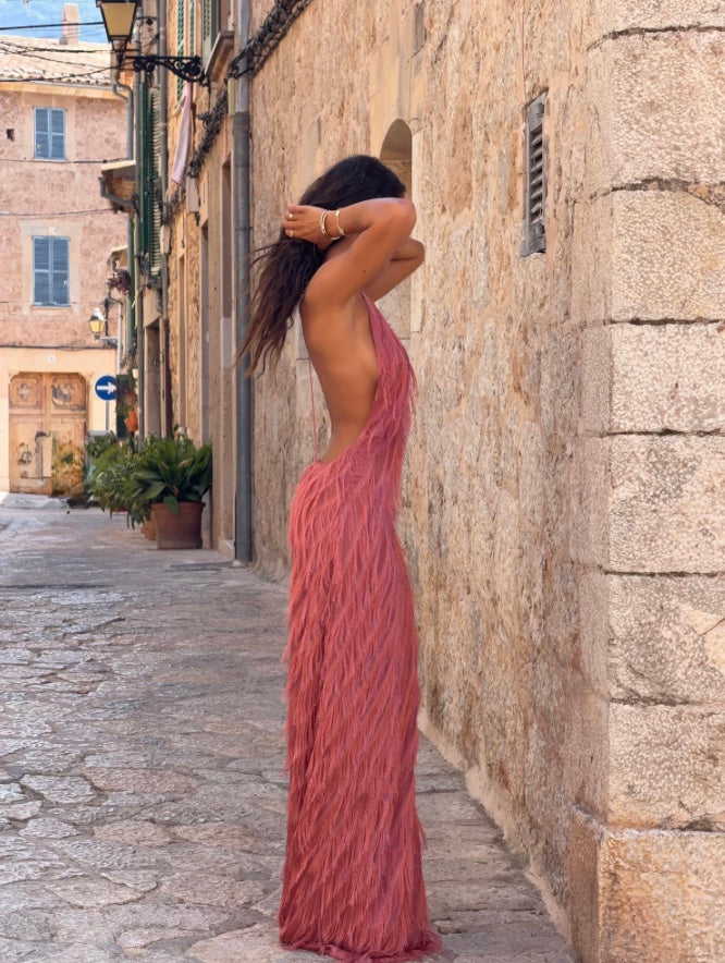NOA GOWN - PEACH