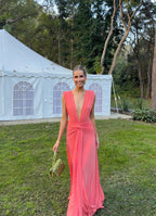 Yasmina Dress - Peach