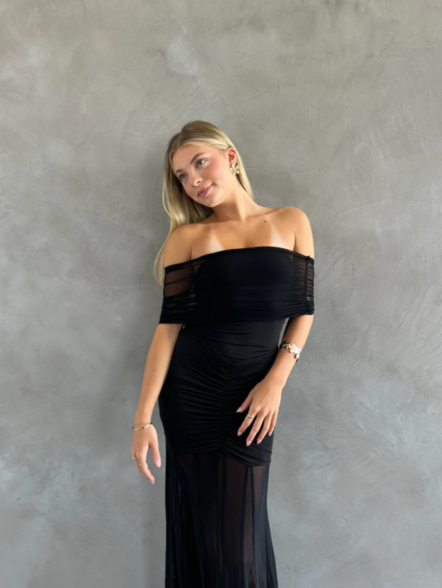 Caspian Dress Black