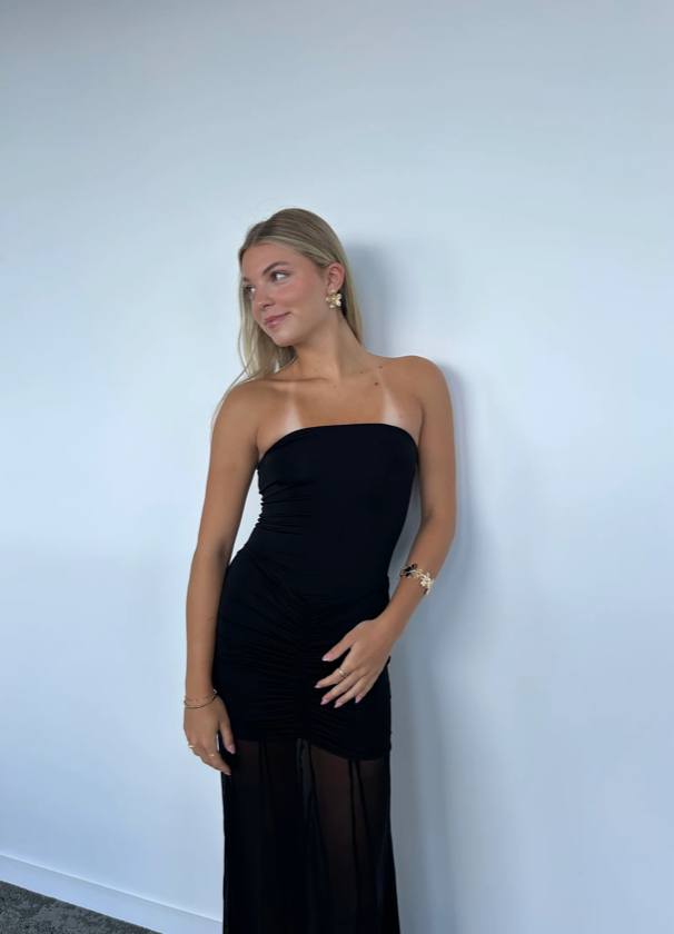 Caspian Dress Black