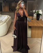 Romana Dress - Chocolate