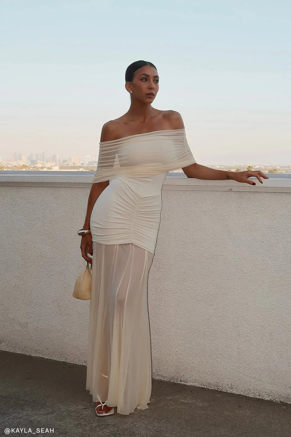 Caspian Dress Cream